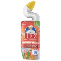 DUCK | Υγρό Καθαριστικό Λεκάνης Total Action Gel Mango Verse 750ml