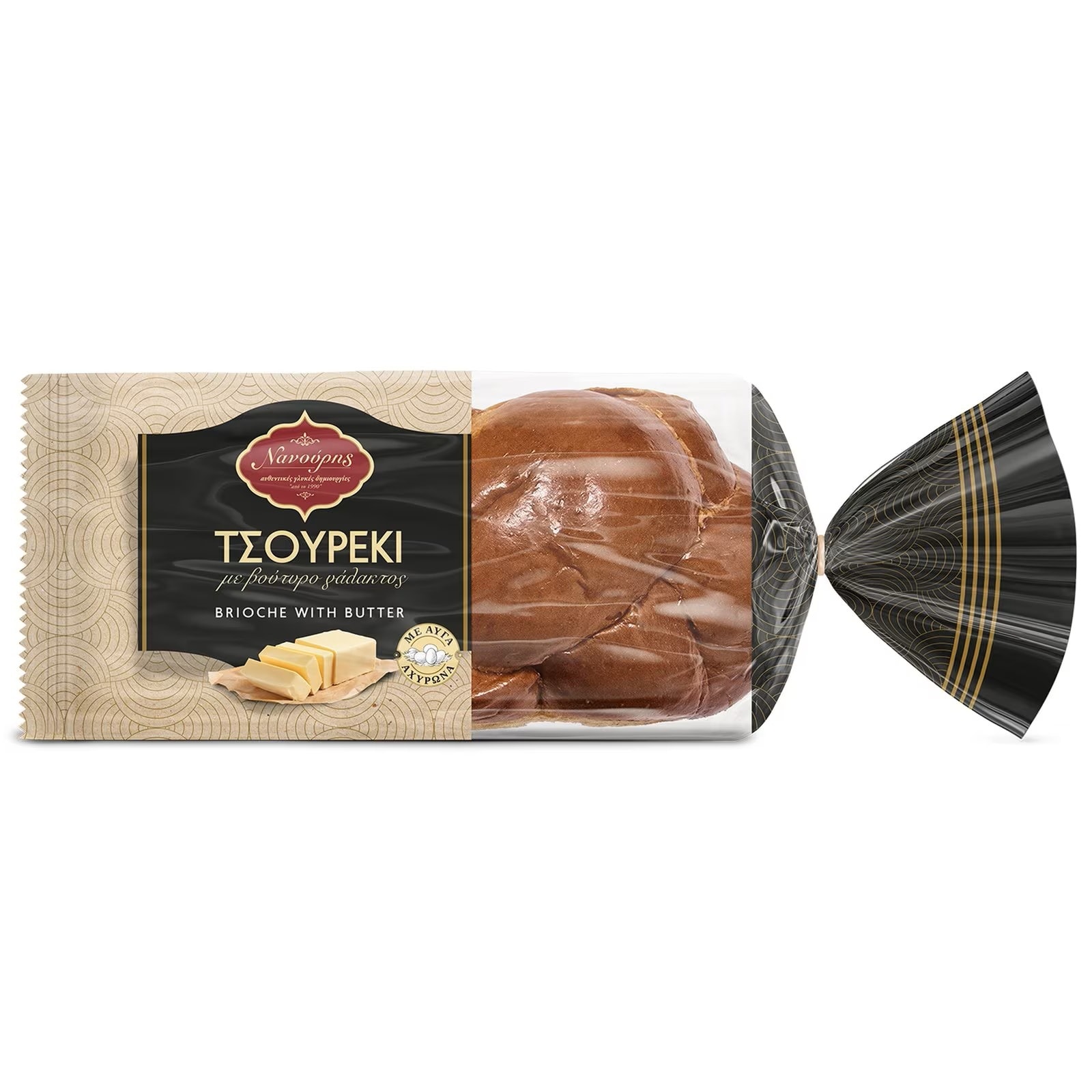 ΝΑΝΟΥΡΗΣ Τσουρέκι Βουτύρου Γάλακτος 450g