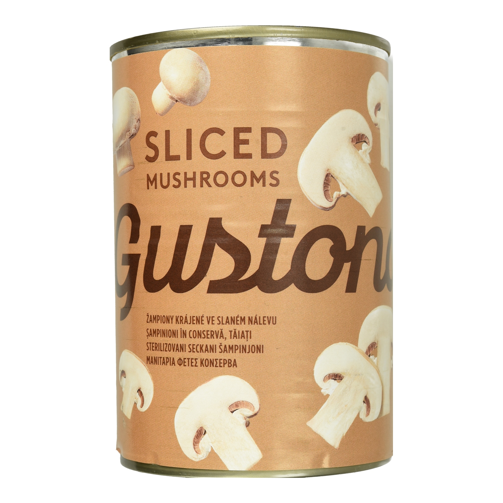 GUSTONA Μανιτάρια Φέτες Κονσέρβα 230g
