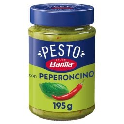 BARILLA | Σάλτσα Pesto Basilico Peperoncino 195gr