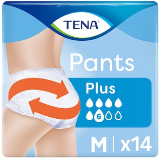 TENA | Diapers Adult Pants M Plus 14 Pieces