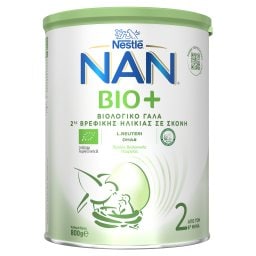 NAN | Γάλα Βρεφικό Σκόνη Bio+ 2 800g