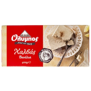 ΟΛΥΜΠΟΣ | ΧΑΛΒΑΣ ΒΑΝΙΛΙΑ 400 GR