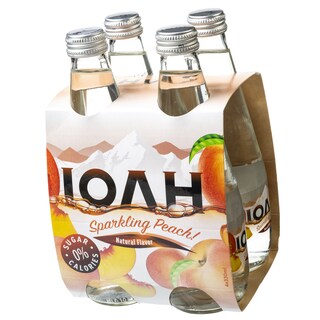 ΙΟΛΗ | Ανθρακούχο Νερό Ροδάκινο 4x330ml