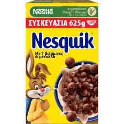 NESQUIK | Δημητριακά Ολικής Άλεσης Σοκολάτα 625gr