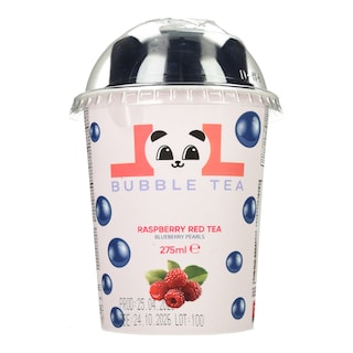 - | Bubble Tea Raspberry Red Tea Blueberry 275ml
