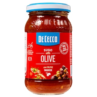 DE CECCO | Σάλτσα Τομάτας με Ελιές 200g