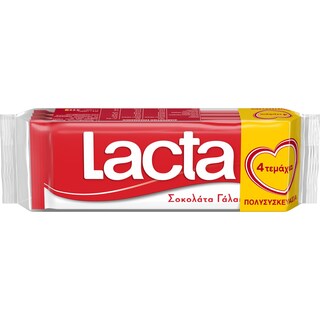 LACTA | Σοκολάτα Γάλακτος 4x30g