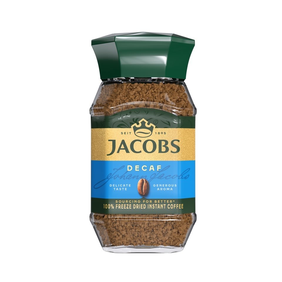 JACOBS Στιγμιαίος Καφές Decaf 100g Έκπτωση 1Ε