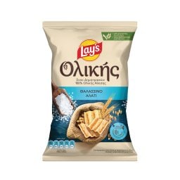 LAYS | ΟΛΙΚΗΣ | Τσιπς Ολικής Άλεσης Θαλασσινό Αλάτι 95g