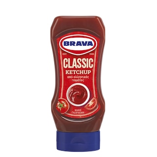 BRAVA | Κέτσαπ Χωρίς Γλουτένη 400g