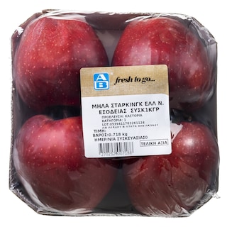 ΑΒ | AB APPLES STARKING NEW CROP GREEK PACKED