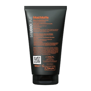 STUDIO LINE | Κρέμα Styling Mad Matte Fibre Cream 150ml