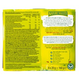 NATURE VALLEY | Μπάρες Δημητριακών Crunchy Dipped Salted Caramel 8x20g