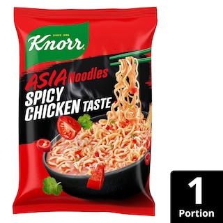 KNORR | Asia Noodles Πικάντικο Κοτόπουλο 73g
