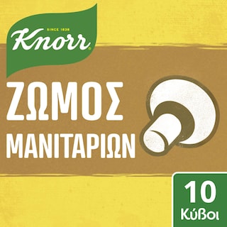 KNORR | Κύβοι Ζωμού Μανιταριών 100gr