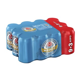 Μπύρα Pilsner Κουτί 330ml 9+3 Δώρο