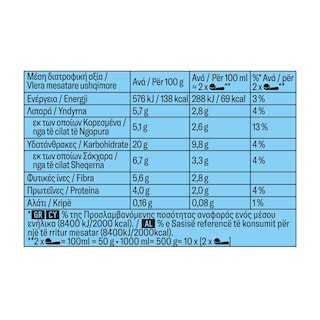 ΕΒΓΑ | Παγωτό Βανίλια 0% Πρόσθετη Ζάχαρη 500g