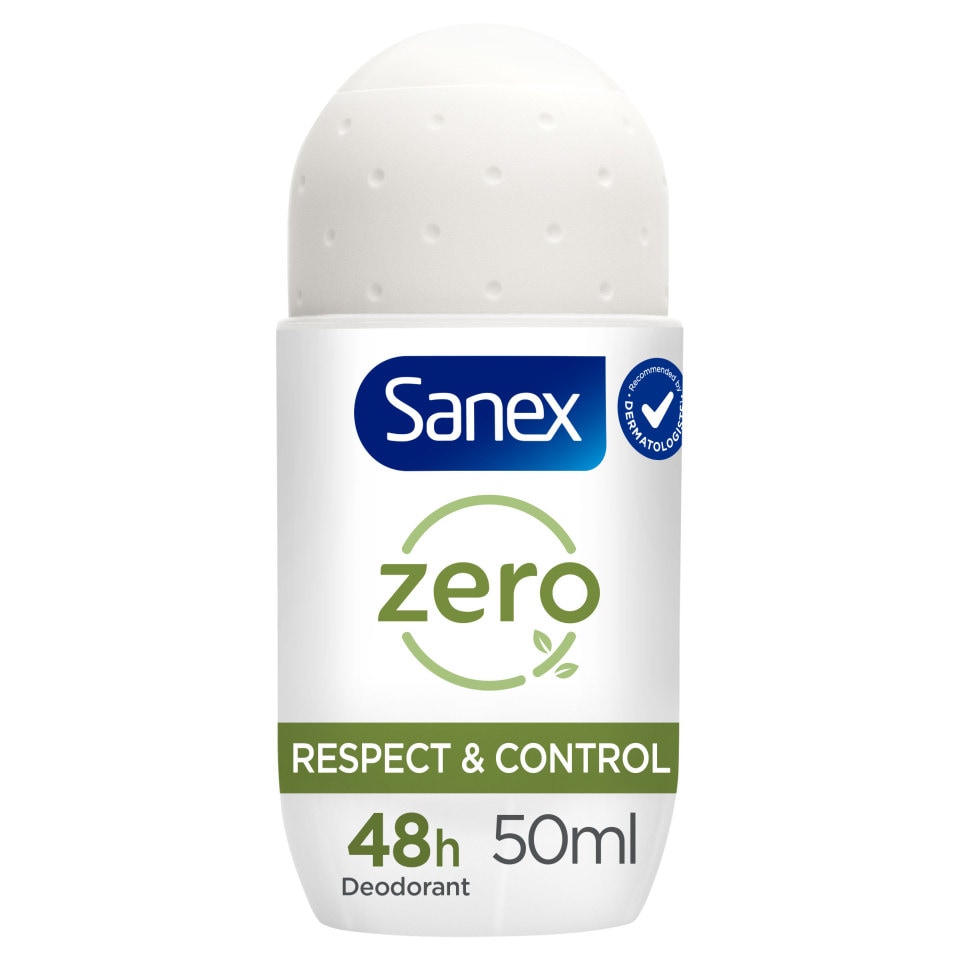 SANEX Αποσμητικό Roll On Zero% Respect & Control 50ml