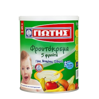 Φρουτόκρεμα 5 Φρούτα 300gr