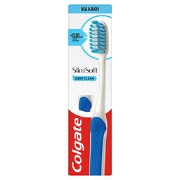 COLGATE | SLIM SOFT | Οδοντόβουρτσα Slim Soft Ultra Compact Head Μαλακή 1 Τεμάχιο