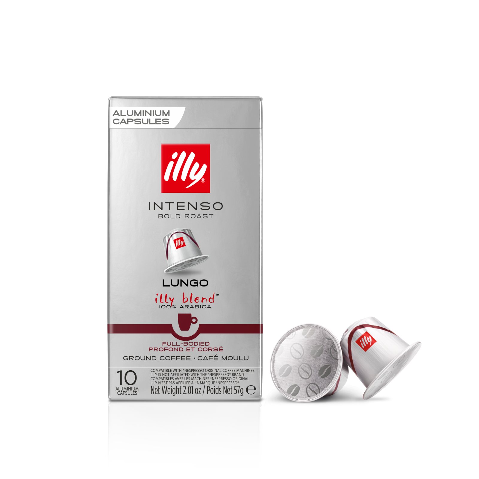 ILLY Κάψουλες Καφέ Espresso Intenso Lungo 10x5.7g