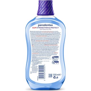 PARODONTAX | Στοματικό Διάλυμα Gum Strengthen Protect Icy Mint 500ml