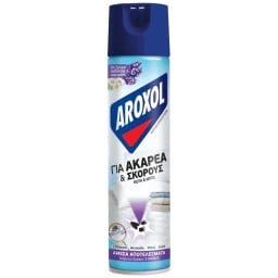 AROXOL | Εντομοκτόνο Spray για Ακάρεα Σκόρους Λεβάντα 300ml