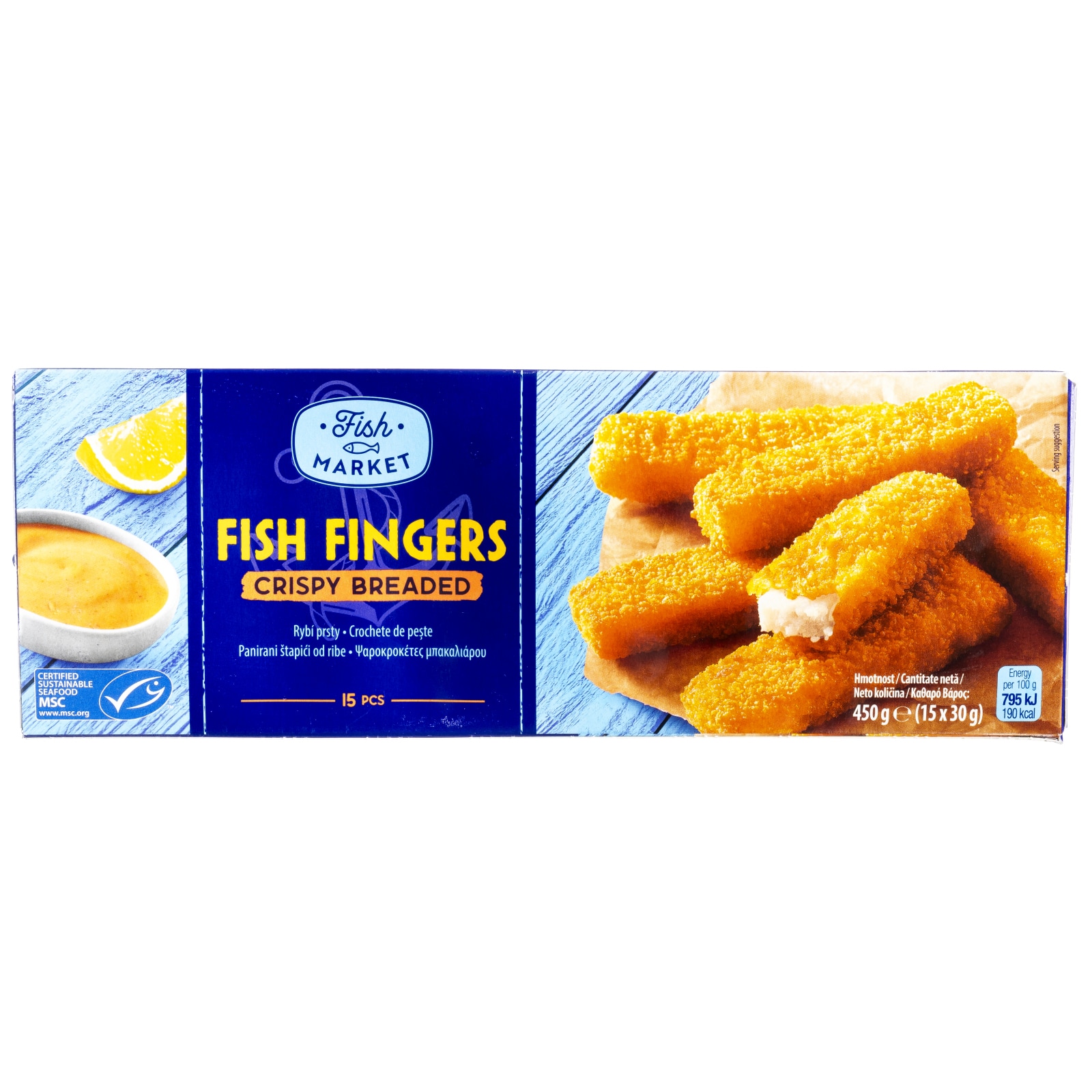FISH MARKET Ψαροκροκέτες Μπακαλιάρου Κατεψυγμένες 450g