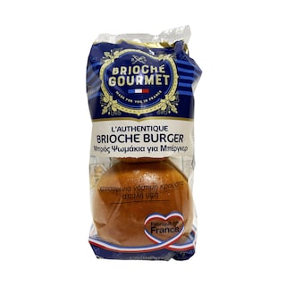BRIOCHE GOURMET | Ψωμί Μπριός για Burger 250g