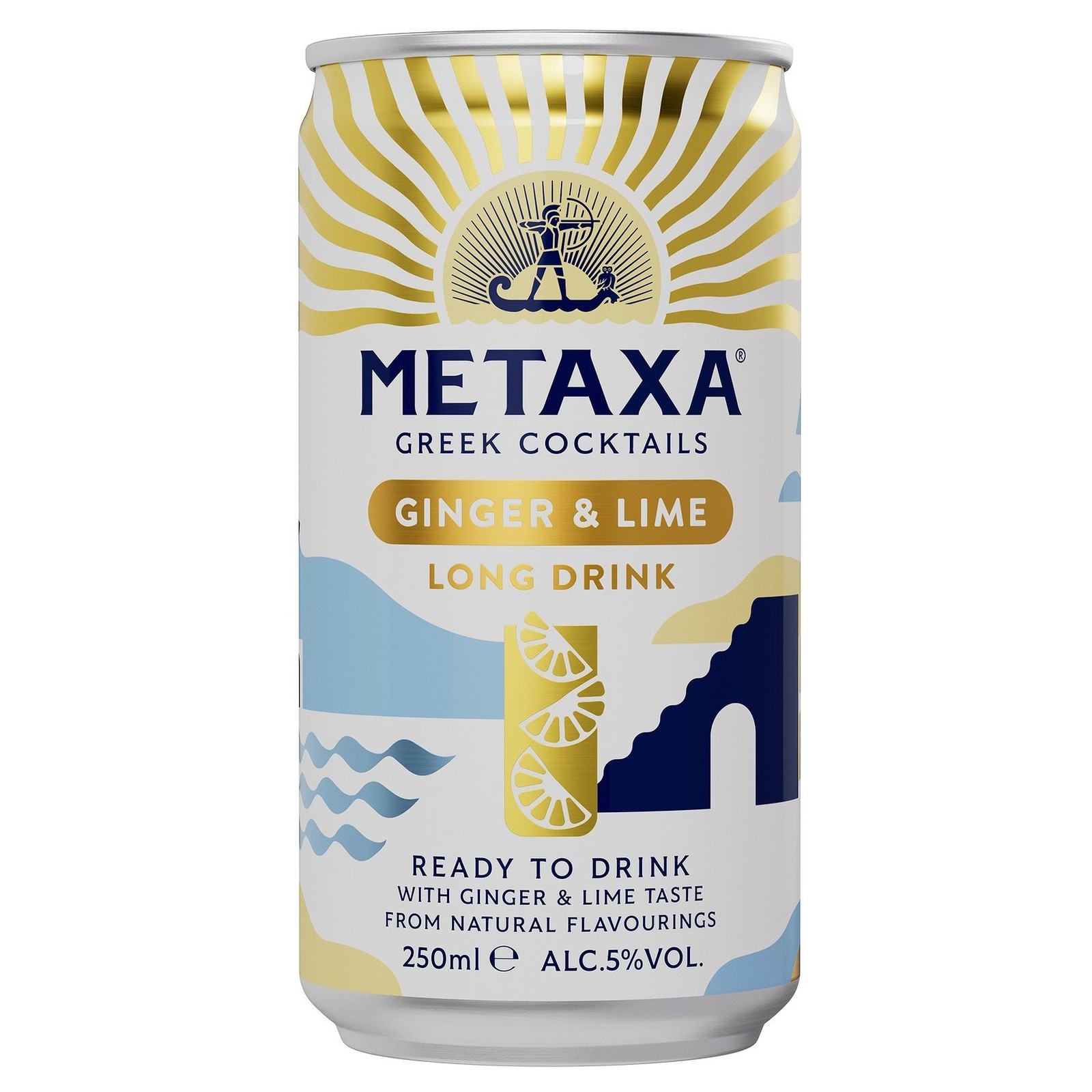 METAXA Cocktail Ginger Lime 250ml