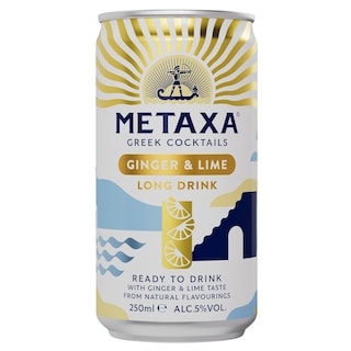 METAXA | Cocktail Ginger Lime 250ml