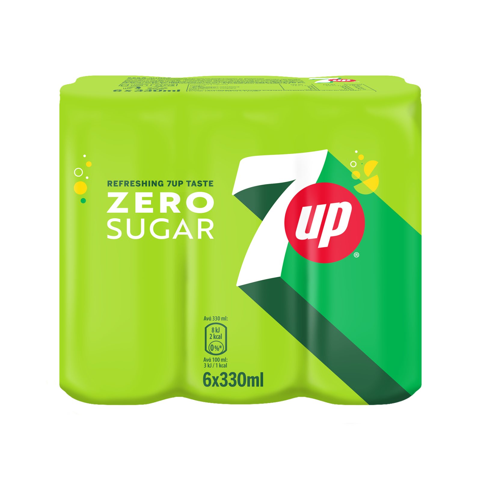 7UP Αναψυκτικό 7UP Free Κουτί 6x330ml