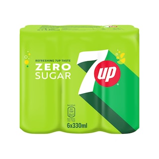 7UP | FREE | Αναψυκτικό 7UP Free Κουτί 6x330ml