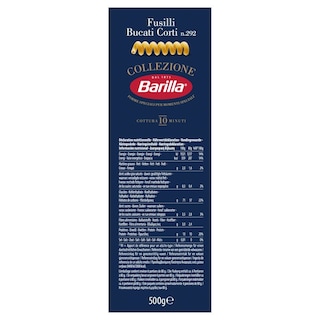 BARILLA | Fusilli Bucati Corti 500g