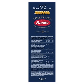 BARILLA | Μακαρόνι Fusilli Bucati Corti Collezione 500g