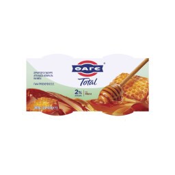 TOTAL | Γιαούρτι Στραγγιστό 2% Μέλι 2x150g