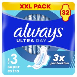 ALWAYS | Σερβιέτες Ultra Day & Night 32 Τεμάχια