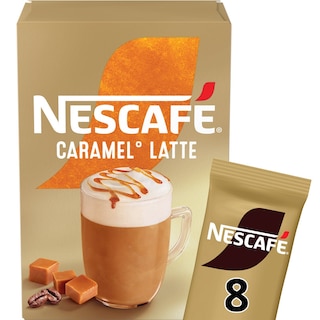 NESCAFE | GOLD | Instant Coffee Caramel Latte 8x17g
