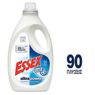 ESSEX | Υγρό Πλυντηρίου Ρούχων Ultra Power 90 Μεζούρες