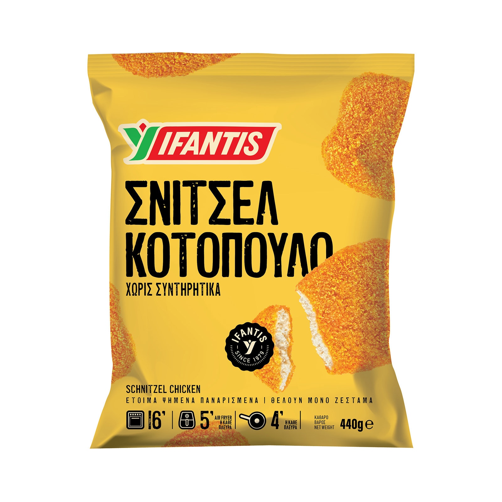 Σνίτσελ Κοτόπουλο 440g