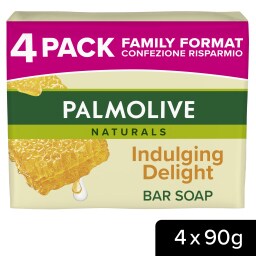 PALMOLIVE | Σαπούνι Naturals Milk & Honey 4x90g