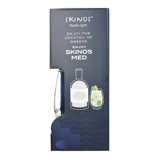 SKINOS | Λικέρ Μαστίχα 700ml + Med Ποτήρι