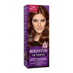 KOLESTON | Βαφή Μαλλιών 5/4 Ανοιχτό Καστανό Χάλκινο Mini Kit 1 Τεμάχιο