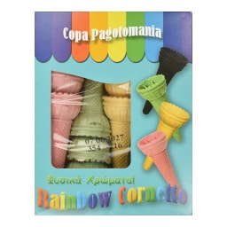 PAGOTOMANIA | Χωνάκια Παγωτού Χρωματιστά 68g