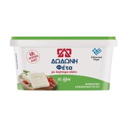 ΔΩΔΩΝΗ | Φέτα ΠΟΠ 40% Λιγότερο Αλάτι σε Άλμη 400g