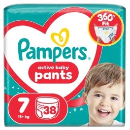PAMPERS | Πάνες Βρακάκι Μωρού Pants Νο7 38 Τεμάχια