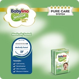 BABYLINO | Πάνες Μωρού Sensitive Cotton Soft No6 38 Τεμάχια