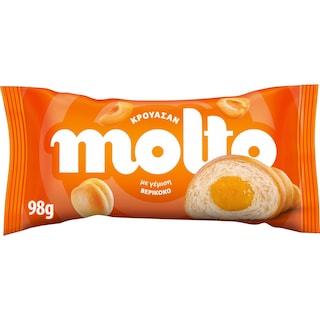 MOLTO | Κρουασάν Βερίκοκο 98g