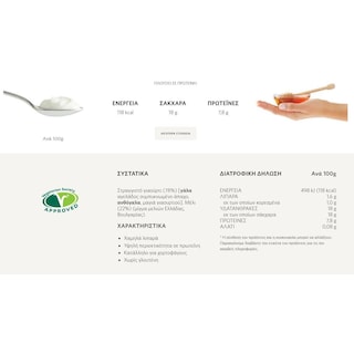 TOTAL | Γιαούρτι Στραγγιστό 2% Μέλι 2x150g